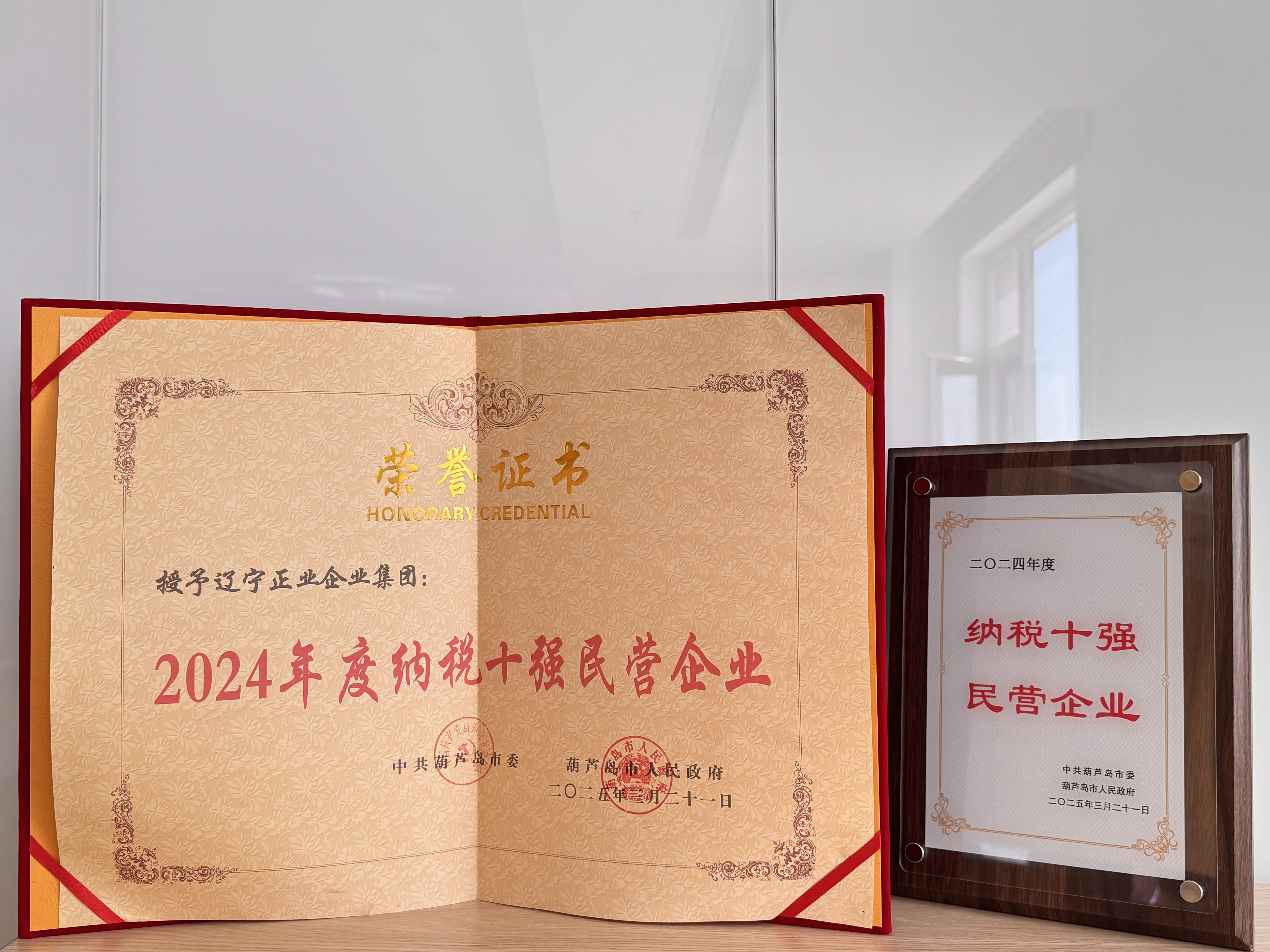 正業(yè)集團再登納稅十強榜！董事長趙立君出席全市民營經(jīng)濟大會接受表彰(圖3)